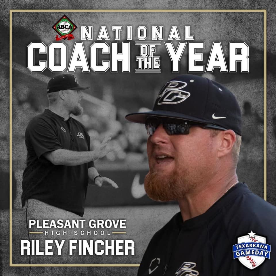  National Coach of the Year, Riley Fincher, PGHS